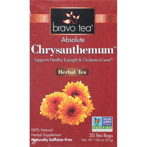 Bravo Tea Absolute Chrysanthemum Herbal Tea - 20 Tea Bags