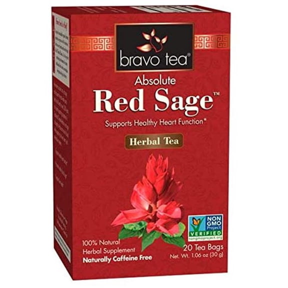 Bravo Tea Red Sage Root Tea 20 bag