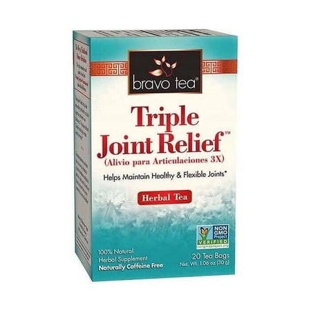 Bravo Tea Triple Joint Relief Herbal Tea Bags, 20 Ea, 6 Pack