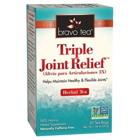 Bravo Tea Triple Joint Relief Herbal Tea Bags, 20 Ea