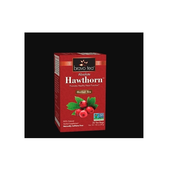 Bravo Teas Absolute Hawthorn Berry Herbs Tea - 20 Tea Bags