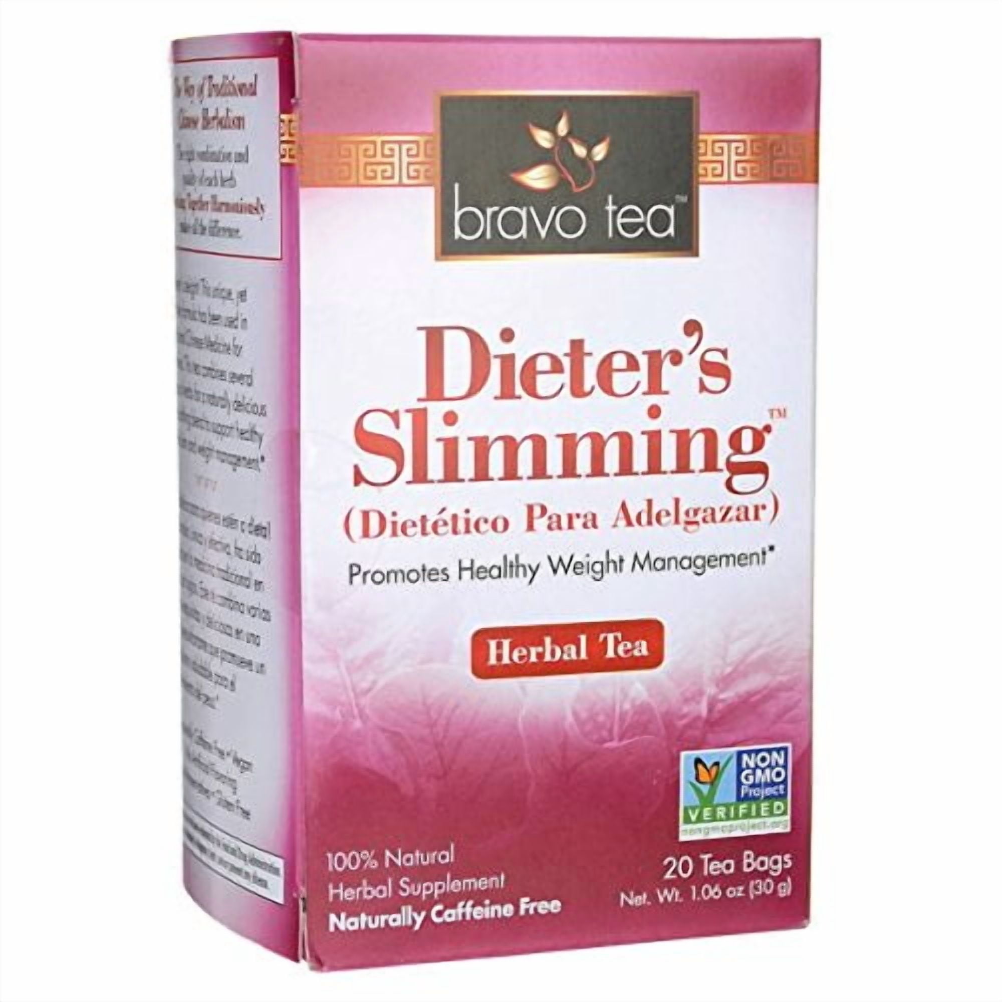 Bravo Teas & Herbs Triple Slimming Tea, 20 bogs/box - Walmart.com