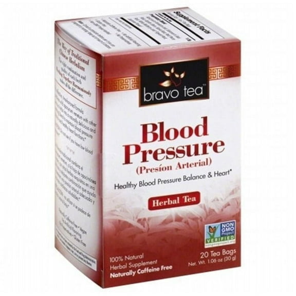 Bravo Teas and Herbs - Tea - Blood Pressure - 20 Bag