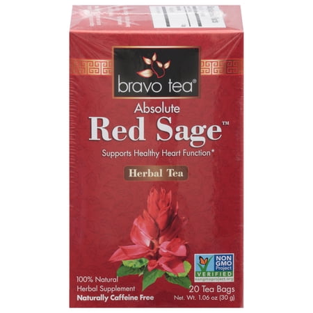 (Price/Each)Bravo Teas&herbs - Tea Red Sage Root - 1 Each-20 BAG
