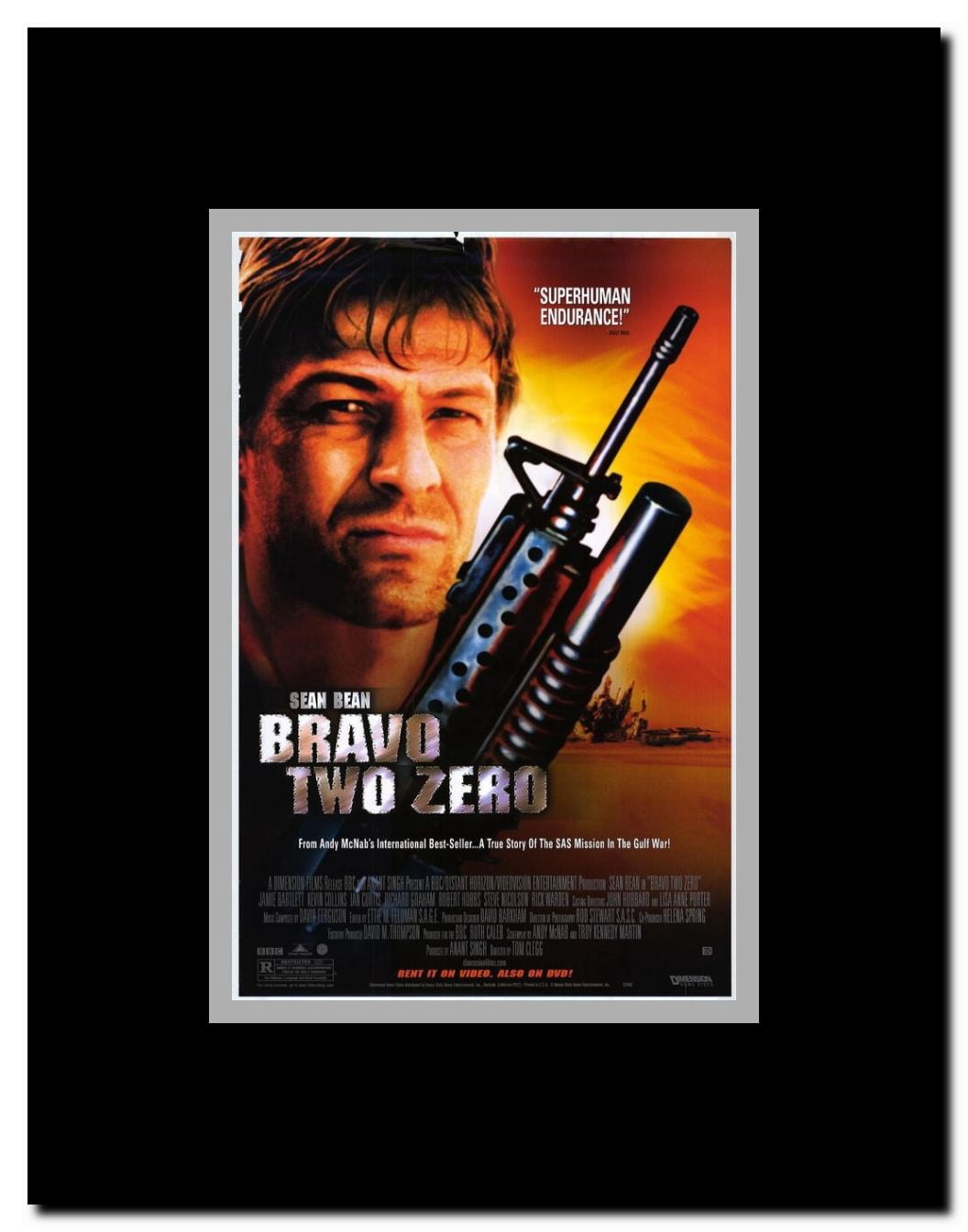 Bravo Two Zero Framed Movie Poster
