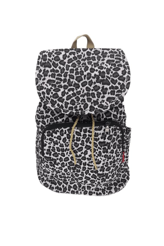 Women's Backpack Animal Print Leopard Cheetah Rucksack Drawstring Bag