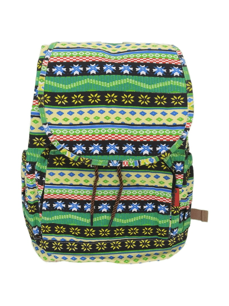 Bravo! Women's Backpack El Salvador Pattern Rucksack Drawstring
