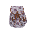 thumbnail image 1 of Bravo! Women's Backpack Flower Pansy Rucksack Drawstring, 1 of 3