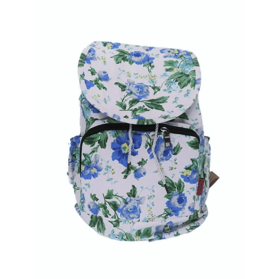 Bravo! Women's Backpack Flower Peony Rucksack Drawstring Bag