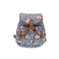 thumbnail image 1 of Bravo! Women's Backpack Flower Plum Blossom Rucksack Drawstring, 1 of 3