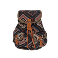 thumbnail image 1 of Bravo! Women's Backpack Peru Pattern Rucksack Drawstring Bag, 1 of 1