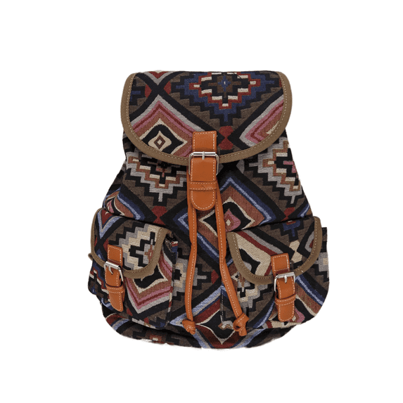 Bravo! Women's Backpack Peru Pattern Rucksack Drawstring Bag