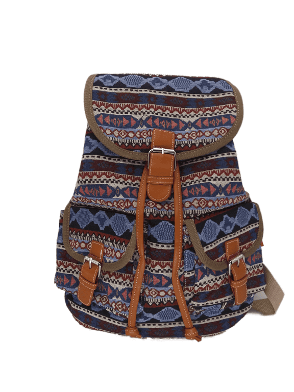 Women's Backpack Southern Country Pattern Rucksack Drawstring Bag