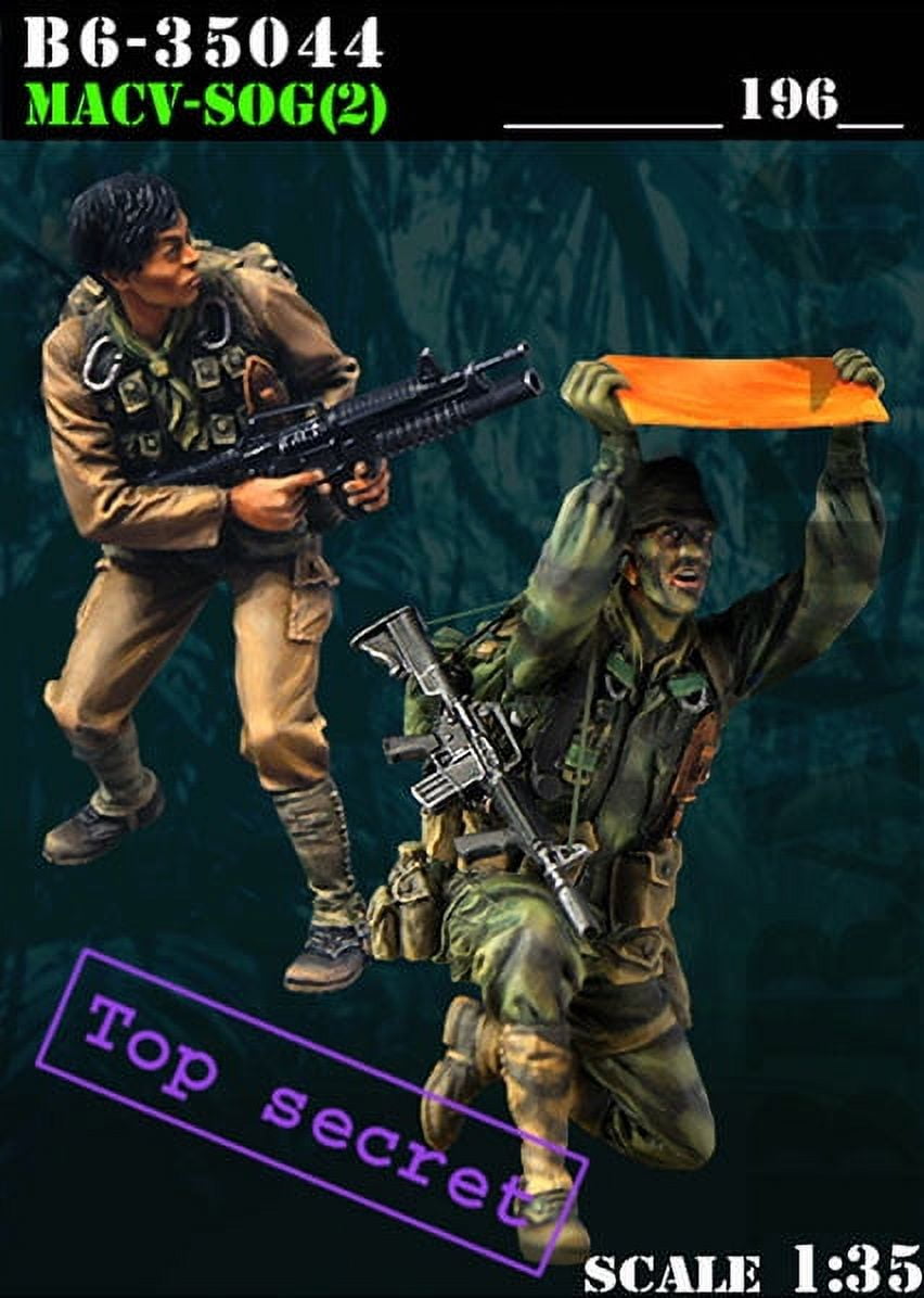 Bravo6 1:35 MACV-SOG Top Secret Vietnam War #2 - 2 Resin