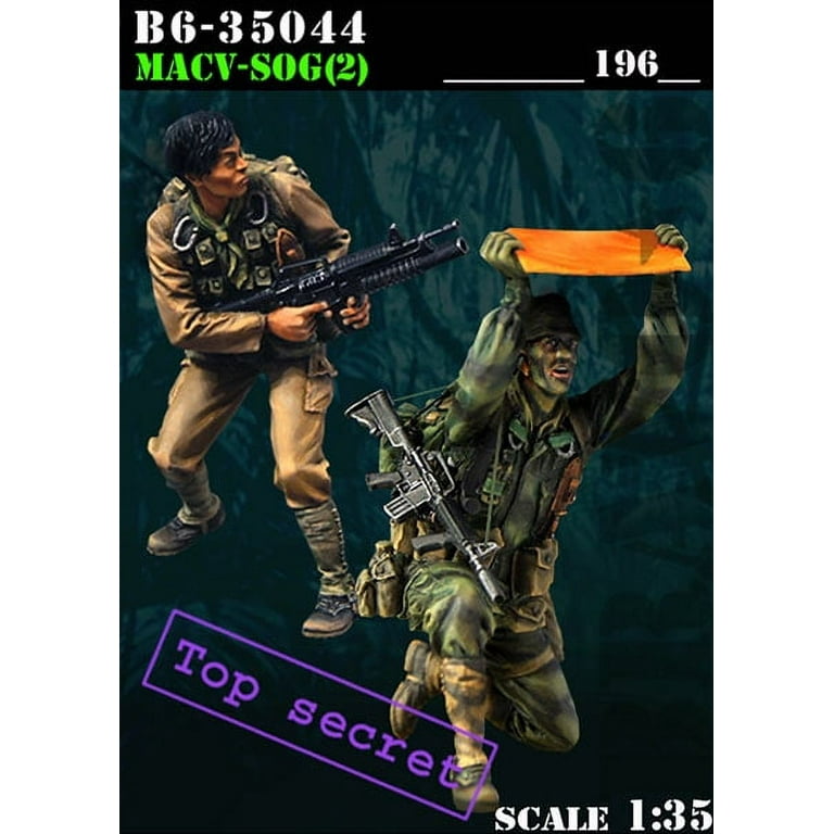 Bravo6 1:35 MACV-SOG Top Secret Vietnam War #2 - 2 Resin