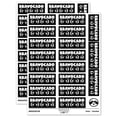 thumbnail image 1 of Bravocado Bravo Avocado Teacher Student School Sticker Set - Black - Matte Finish - 2.00" Large, 1 of 7