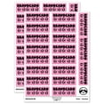 thumbnail image 1 of Bravocado Bravo Avocado Teacher Student School Sticker Set - Light Pink - Matte Finish - 2.00" Large, 1 of 7