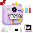 thumbnail image 1 of Bravokids Kids Camera Instant Print,1080P Kids Instant Cameras, Christmas Birthday Gifts for Girls Boys Age 3-12, Toddler Digital Cameras for 3 4 5 6 7 8 9 10 Year Old Girl, 1 of 11