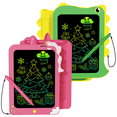 thumbnail image 1 of Bravokids LCD Writing Tablet for Kids 2 Pack, 8.5" Dinosaur Doodle Board with Lock Function, Erasable, Portable Toy Gifts for 3 4 5 6 Years, 1 of 7