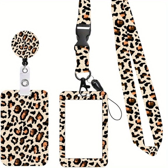 Bravoul Heavy-Duty Retractable Badge Reel with 360 ° Rotating Clip - ID Card Holder, Detachable Lanyard