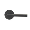 thumbnail image 1 of Bravura Hardware 936 Nashville Knob Passage Lockset with Modern Square Trim for Hallway/Closet, Chrome, 1 of 5