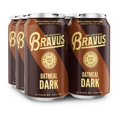 thumbnail image 1 of Bravus Non-Alcoholic Craft Beer, Oatmeal Dark, vegan, gluten-reduced, 107 calories, 12 fluid ounce can, 6-pack, 1 of 2