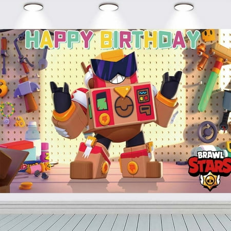 Brawl Stars Background Taspestry Post Banner Backdrop Party Supplies Wall Decor