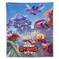 Brawl _Stars Tapestry For Bedroom Dorm Living Room Practical Anime Cute