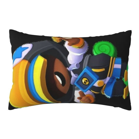 Brawl-Stars Throw Pillow Decorative Pillow Case Home Decor 20 x 30 Inches Pillowcase