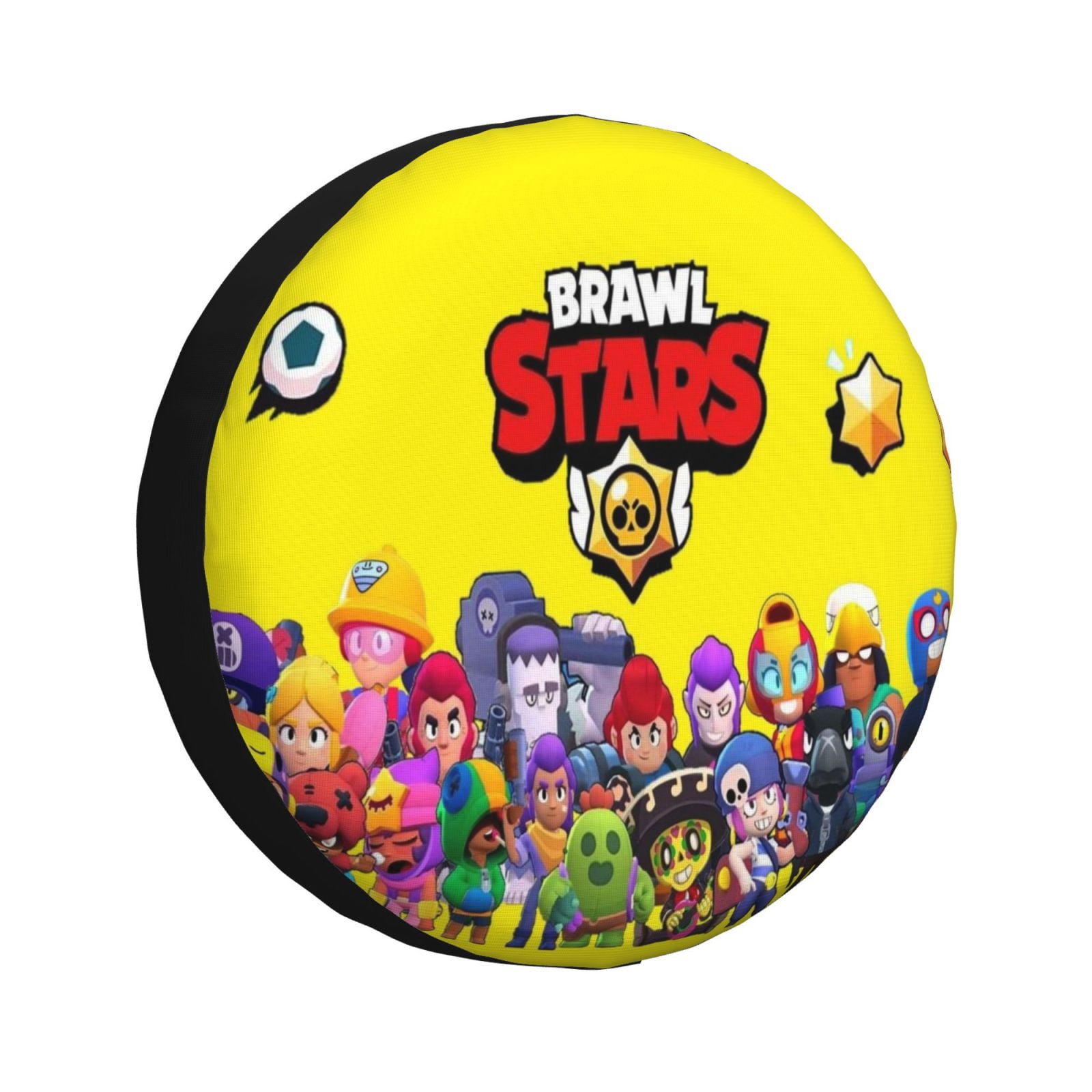 Brawl Stars Tire Cover Cartoon Weatherproof Universal Wheel Protectors ...