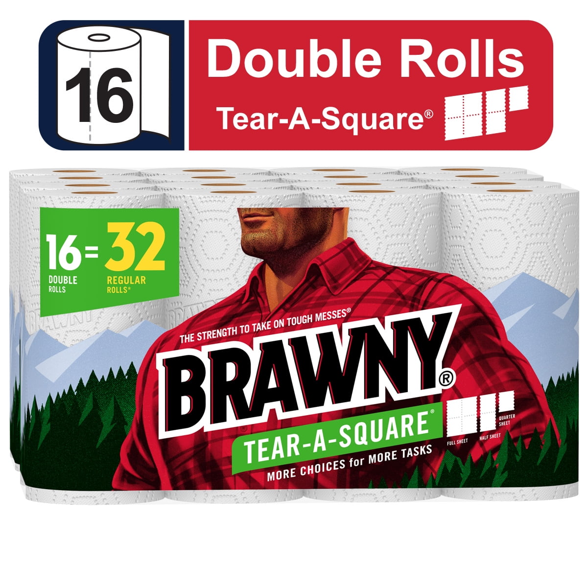 Tear-A-Square Paper Towels
