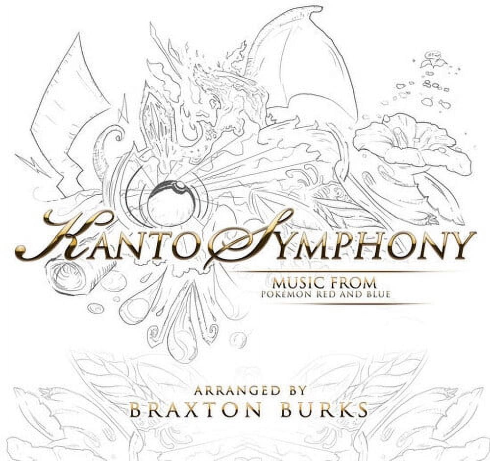 Braxton Burks - Kanto Symphony (Music From Pokemon Red And Blue)Soundtrack - CD