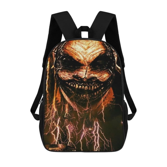 Bray Wyatt Backpack, 17-Inch Laptop Backpack, High Capacity Backpack For College Travel, Lightweight Daybackpack