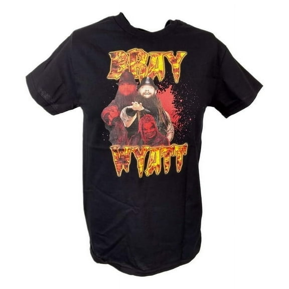 Bray Wyatt Red Light District T-shirt,Black Color,Size 2XL