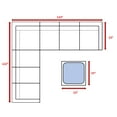 thumbnail image 1 of Brayden Studio Pierson Patio Sectional with Cushions, 1 of 5