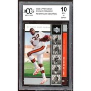 Braylon Edwards Rookie Card 2005 Upper Deck Rookie Premiere #8 BGS BCCG 10
