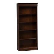 Brayton Manor Dark Brown Jr Executive 72 Inch Bookcase RTA