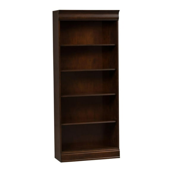 Brayton Manor Dark Brown Jr Executive 72 Inch Bookcase (RTA)