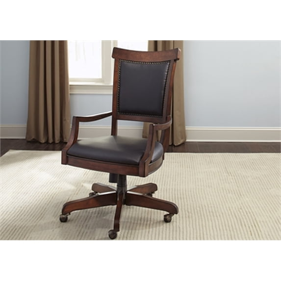 Brayton Manor Dark Brown Jr Executive Desk Chair (RTA)
