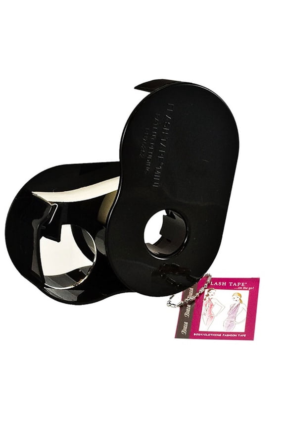 Flash Tape Mini - 10ft Roll Double Sided Adhesive - Black Dispenser