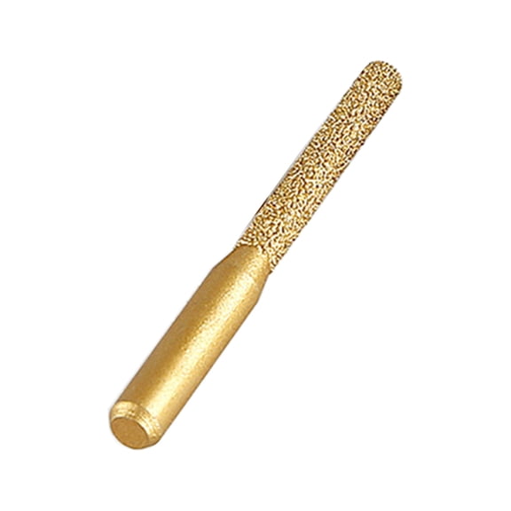Brazed Diamond Router Bit Golden Straight Shank Marble Stone Granites Engraving Machine Edges Grinders Machine Carving