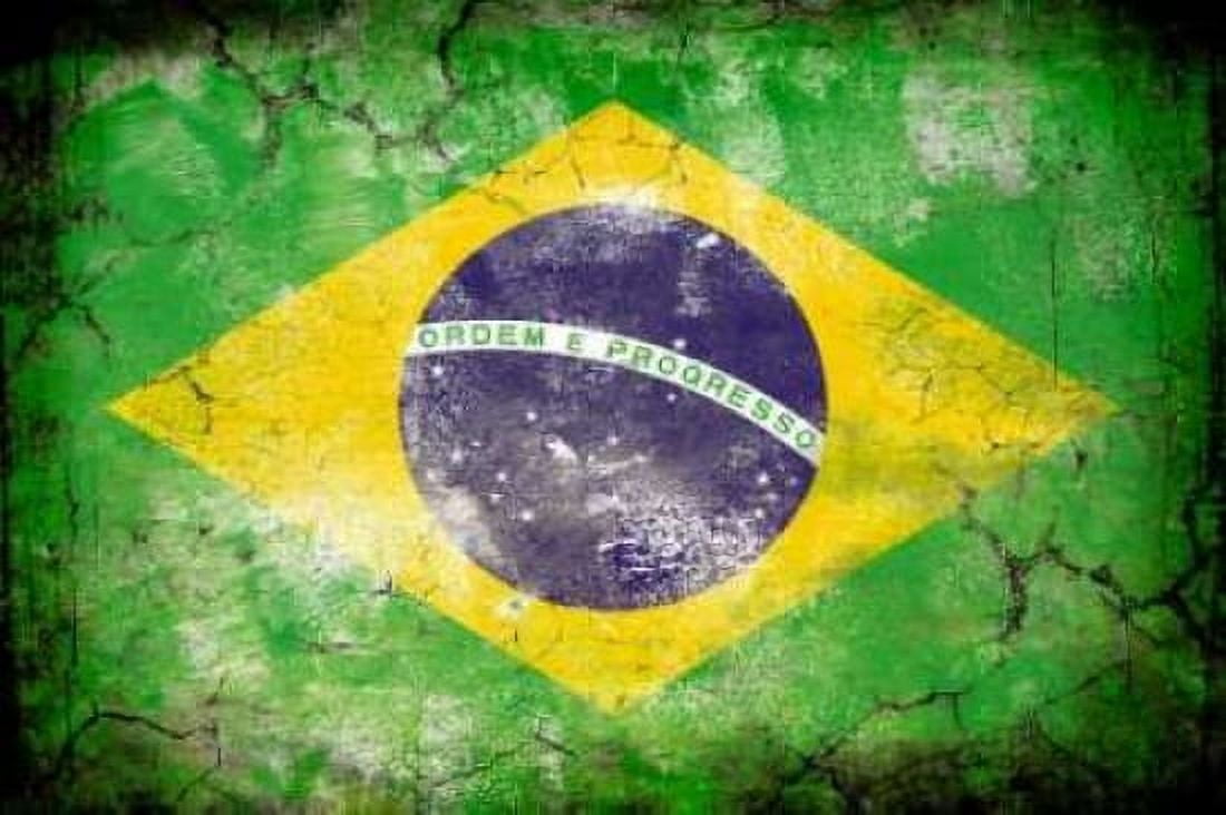 Brazil 1 Canvas Art - John H Robins (12 x 18)