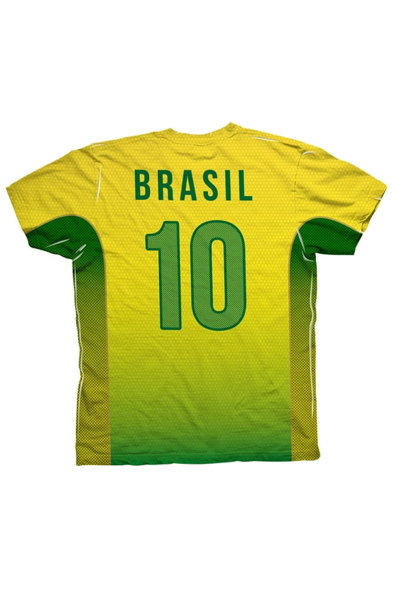 Brazil - 10 - Order Number Mens T-Shirt All Over Print