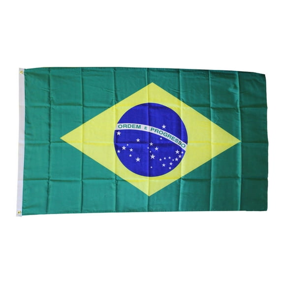 Brazil - 3'X5' Polyester Flag