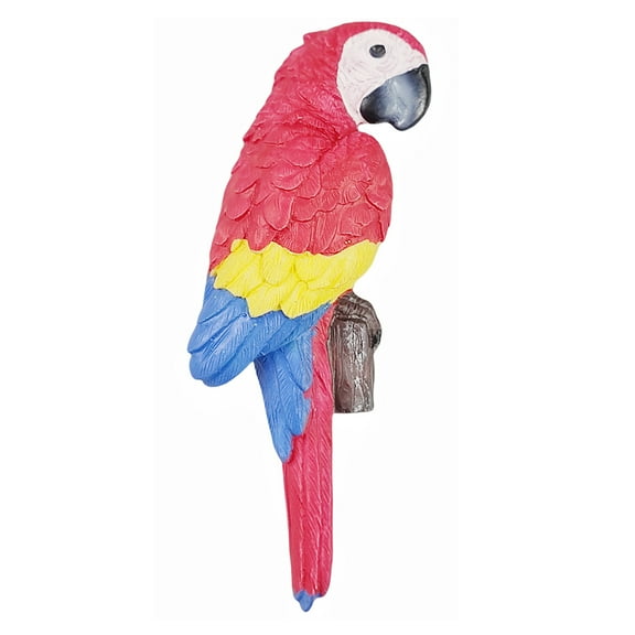 Brazil 3D Macaw Fridge Magnet Souvenir Gift,Resin Handmade Macaw Refrigerator Magnet Home Decoration Collection