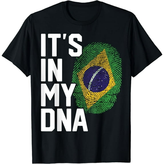 Brazil Brazilian Flag Heritage T-Shirt