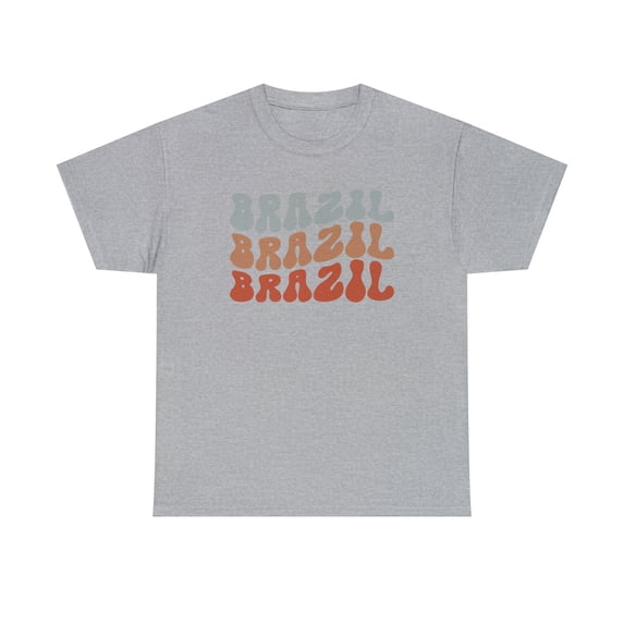 Brazil Brazilian Pride 70s Retro Shirt, Gifts, Tshirt