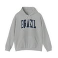 thumbnail image 1 of Brazil Brazilian Pride Moving Away Hoodie, Gifts, Hooded Sweatshirt, 1 of 4