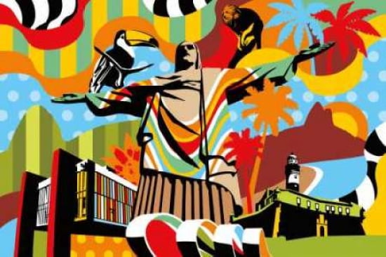 Brazil Canvas Art - Lobo (24 x 36)