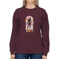 thumbnail image 1 of Brazil Carnival 90'S Style Sweatshirt Women -Image by Shutterstock, Female XX-Large, 1 of 4